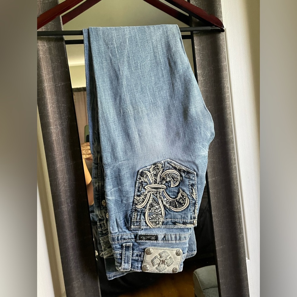 Miss Me Relaxed Boot Jean (28x 34)